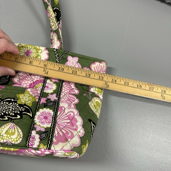 Vera‎ Bradley Mandy Handbag Olivia Pink  Cloth Pockets Organizers Retired - Picture 7 of 10